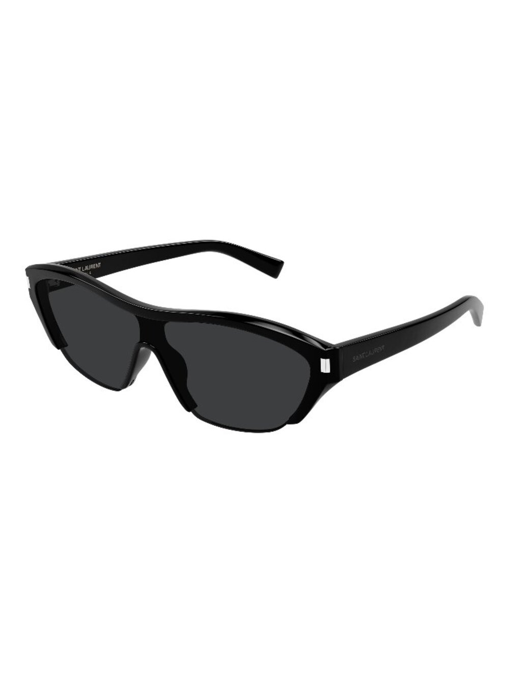 New Saint Laurent Unisex Sunglasses Black Acetate Frame SL 704 001 99
